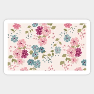 Sakura flowers (White Background) Sticker